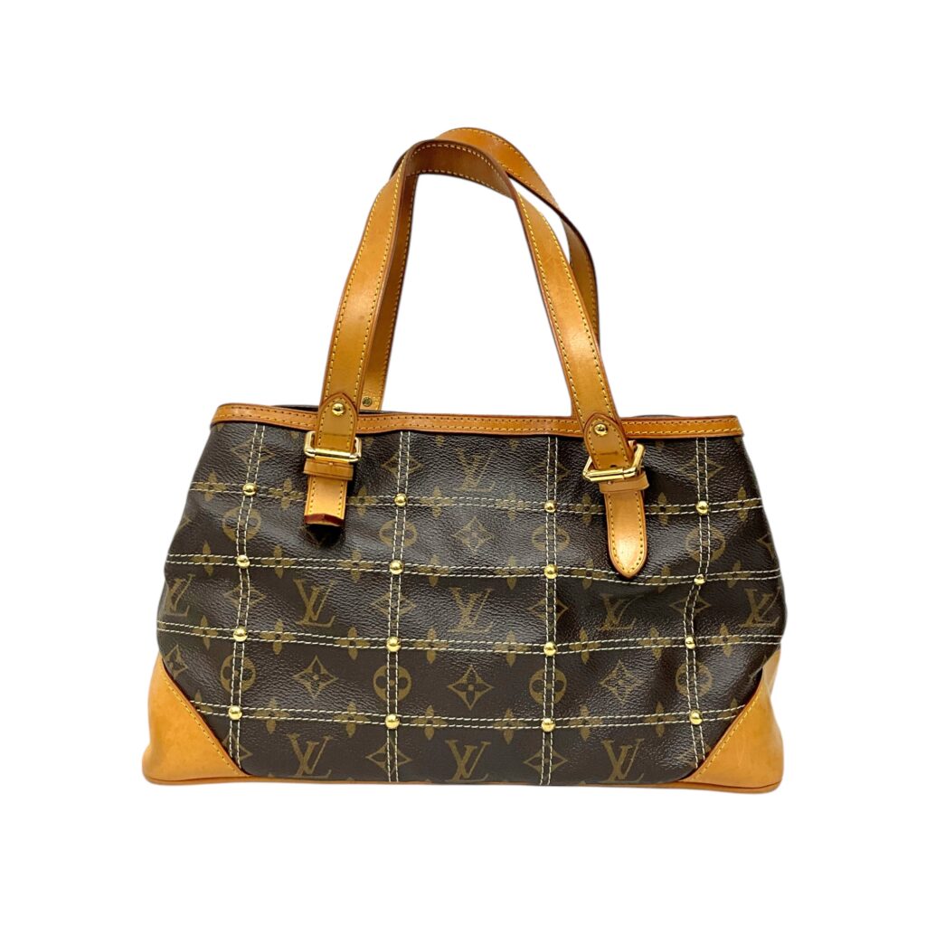 Louis Vuitton Monogram Rivets Bag Gold House 6131