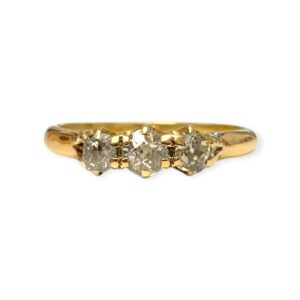Diamond 0.20ct Ring in 14K Yellow Gold