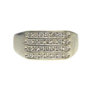 Diamond 1.00ct Ring In 10K White Gold