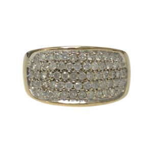 Diamond 1.00ct Ring In 9K Yellow Gold