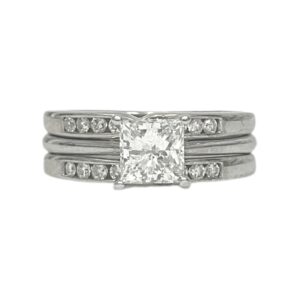 Diamond 1.27ct Ring In 14K White Gold