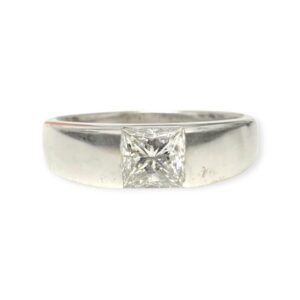 Lab-Grown Diamond  1.04ct Ring in 14K White Gold