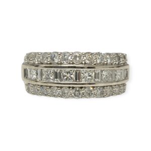 Diamond 1.51ct Ring in 18K White Gold