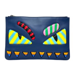 Fendi Monster Eyes Clutch