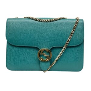 Gucci Medium Dollar Interlocking G Chain Shoulder Bag