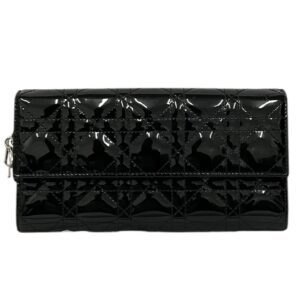Dior Lady Dior Cannage Continental Wallet