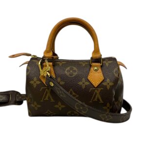 Louis Vuitton Vintage Monogram Speedy Nano Bandouliere