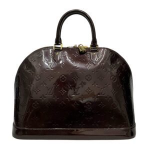 Louis Vuitton Amarante Monogram Vernis Alma GM Bag