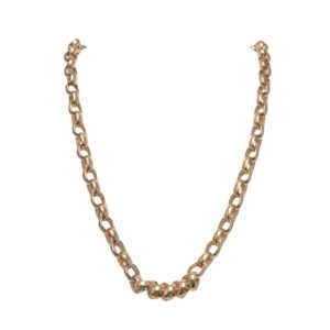 52cm Diamond 0.12ct Necklace In 10K Rose Gold