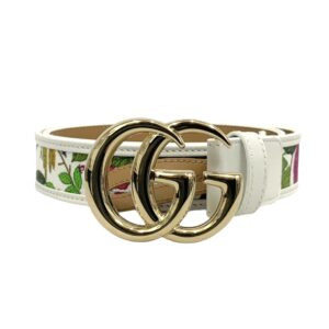 Gucci GG Marmont Floral Print Belt 85/34