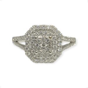 Diamond 0.75ct Ring in 18K White Gold