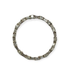 Diamond 0.20ct Pendant in 9K White Gold