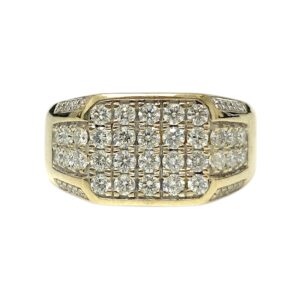 Diamond 1.00ct Ring In 9K Yellow Gold