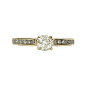 Diamond 0.50ct Ring 9K Yellow Gold