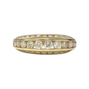 Diamond 1.00ct Ring In 18K Yellow Gold