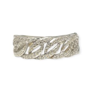 Diamond 0.40ct Rin in 9K White Gokd