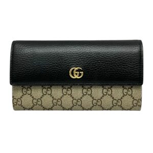Gucci GG Supreme Continental Long Wallet