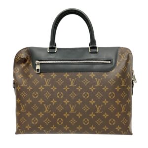 Louis Vuitton Monogram Macassar Porte-Documents Jour Bag