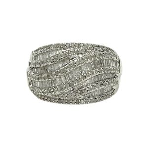 Diamond 2.00ct Ring In Sterling Silver