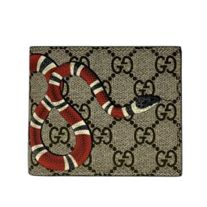 Gucci GG Supreme Kingsnake Bifold Wallet