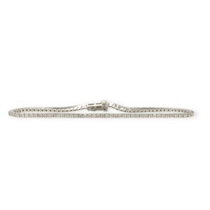 18.5cm Diamond 1.00ct Bracelet in 10K White Gold