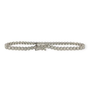18cm Diamond 2.00ct Bracelet in 14K White Gold