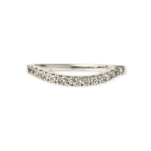 Diamond Ring 0.10ct in 14K White Gold