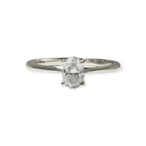 Diamond 0.50ct Ring in 14K White Gold