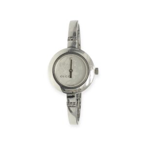 Gucci 105 Floral Diamond Dial Watch