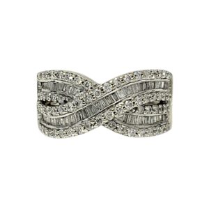 Diamond 0.50ct Ring In 10K White Gold
