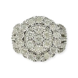 Diamond 2.00ct Ring In Sterling Silver