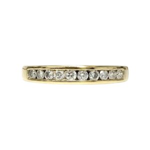 Diamond 0.50ct Ring In 18K Yellow Gold