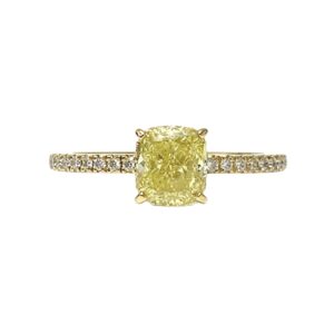 Tiffany & Co Diamond 1.18ct Ring In 18k Yellow Gold