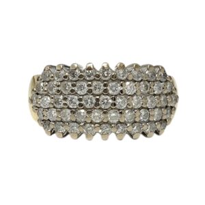 Diamond 1.00ct Ring In 18K Yellow Gold