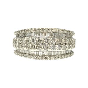 Diamond 1.00ct Ring In 10K White Gold