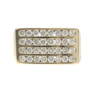 Diamond 1.03ct Ring In 10K Yellow Gold