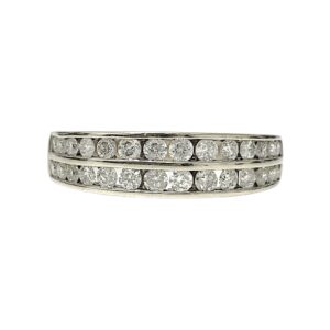 Diamond 0.75ct Ring In 10K White Gold