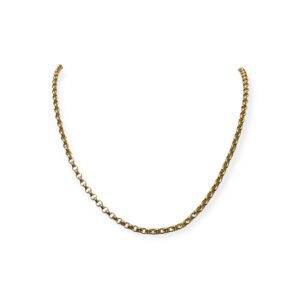 50cm Necklace in 9K Yellow Gold