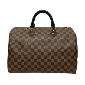 Louis Vuitton Damier Ebene Speedy 35 Bag