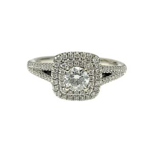 Diamond 0.95ct Ring In 14K White Gold