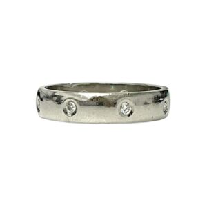 Diamond 0.10ct Ring In Platinum