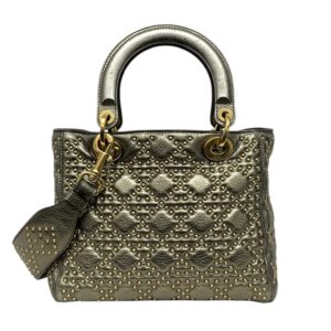Dior Supple Lady Dior Studded Bag