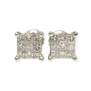 Diamond 0.50ct Earrings in 10K White Gold