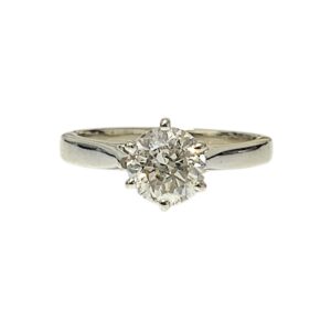 Diamond 1.00ct Ring In 14k White Gold