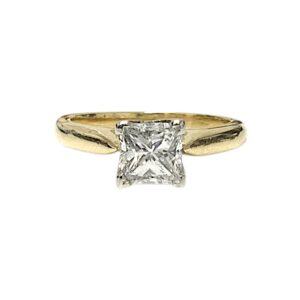 Diamond 1.00ct Ring In 18k Yellow Gold