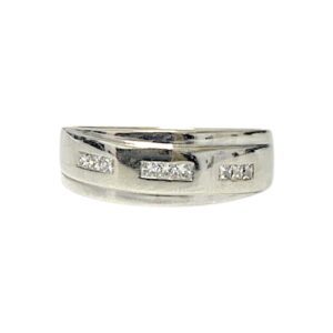 Diamond 0.50ct Ring In 10K White Gold