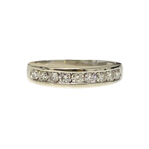 Diamond 0.50ct Ring In 18K White Gold
