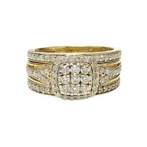 Diamond 1.00ct Ring In 9K Yellow Gold