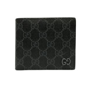 Gucci GG Supreme Grey Interior GG Coin Wallet