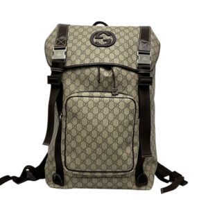 Gucci GG Supreme Interlocking GG Backpack